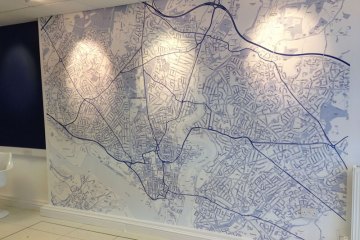 local city wall map wallpapers
